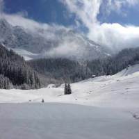 Winterbild Koschutahaus