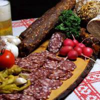 Salami-Jause